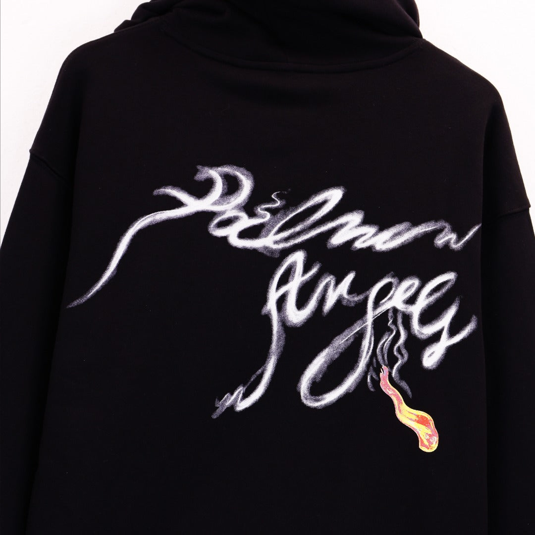 Palm Angels Foggy PA Cotton Hoodie