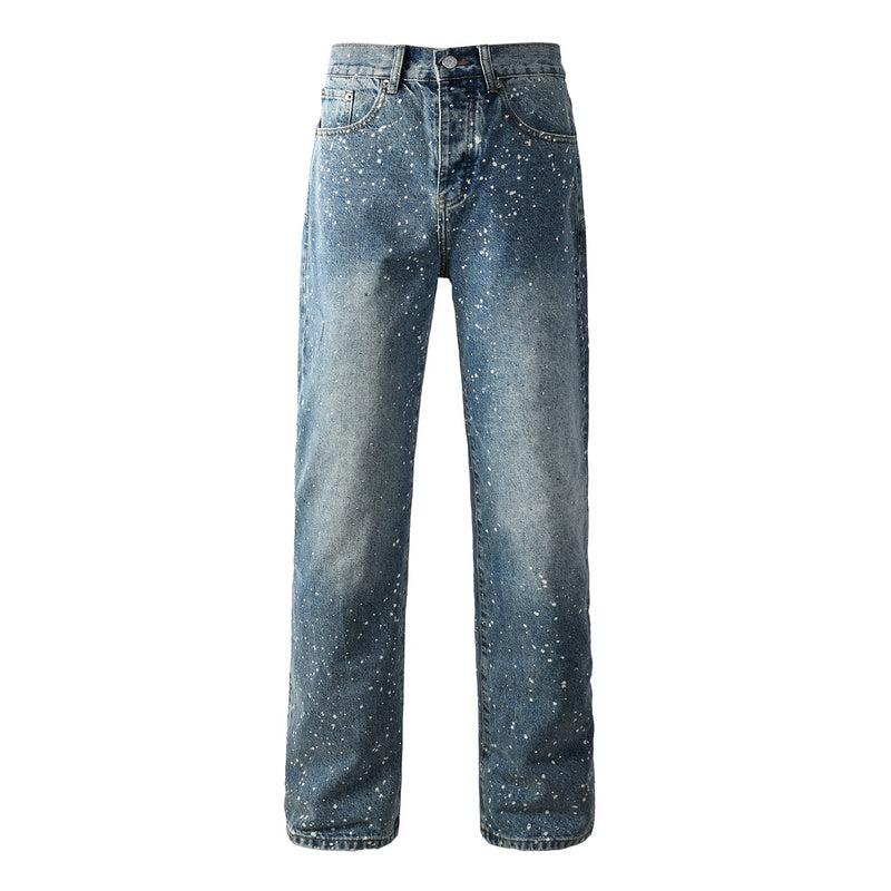 Purple Brand Crystal Diamond Jeans #9126